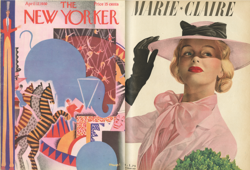 vintage magazine covers